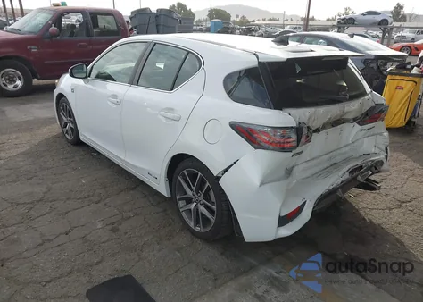 2015 Lexus Ct 200H z USA, uszkodzony, nr VIN JTHKD5BH7F2235343